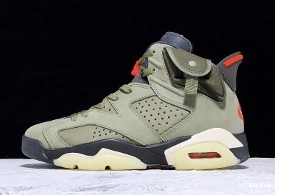- JORDAN TRAVIS SCOTT AIR MEDIUM OLIVE 6 0712